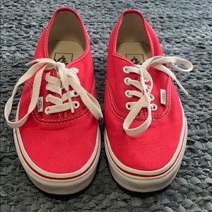 Red Vans Sneakers